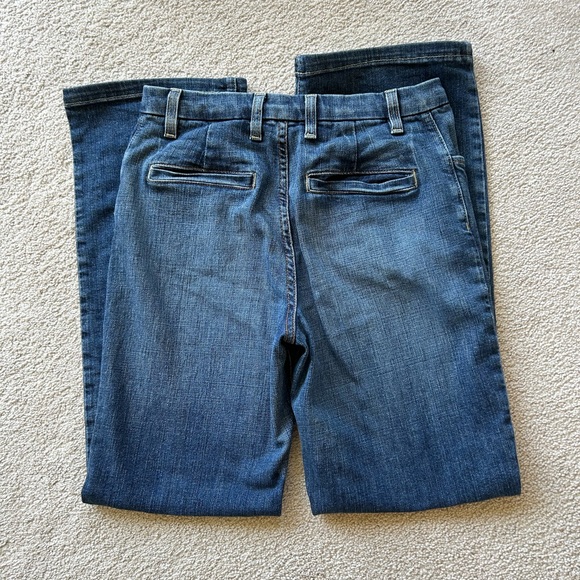 St. John Sport high-waisted straight-leg denim - Picture 3 of 4